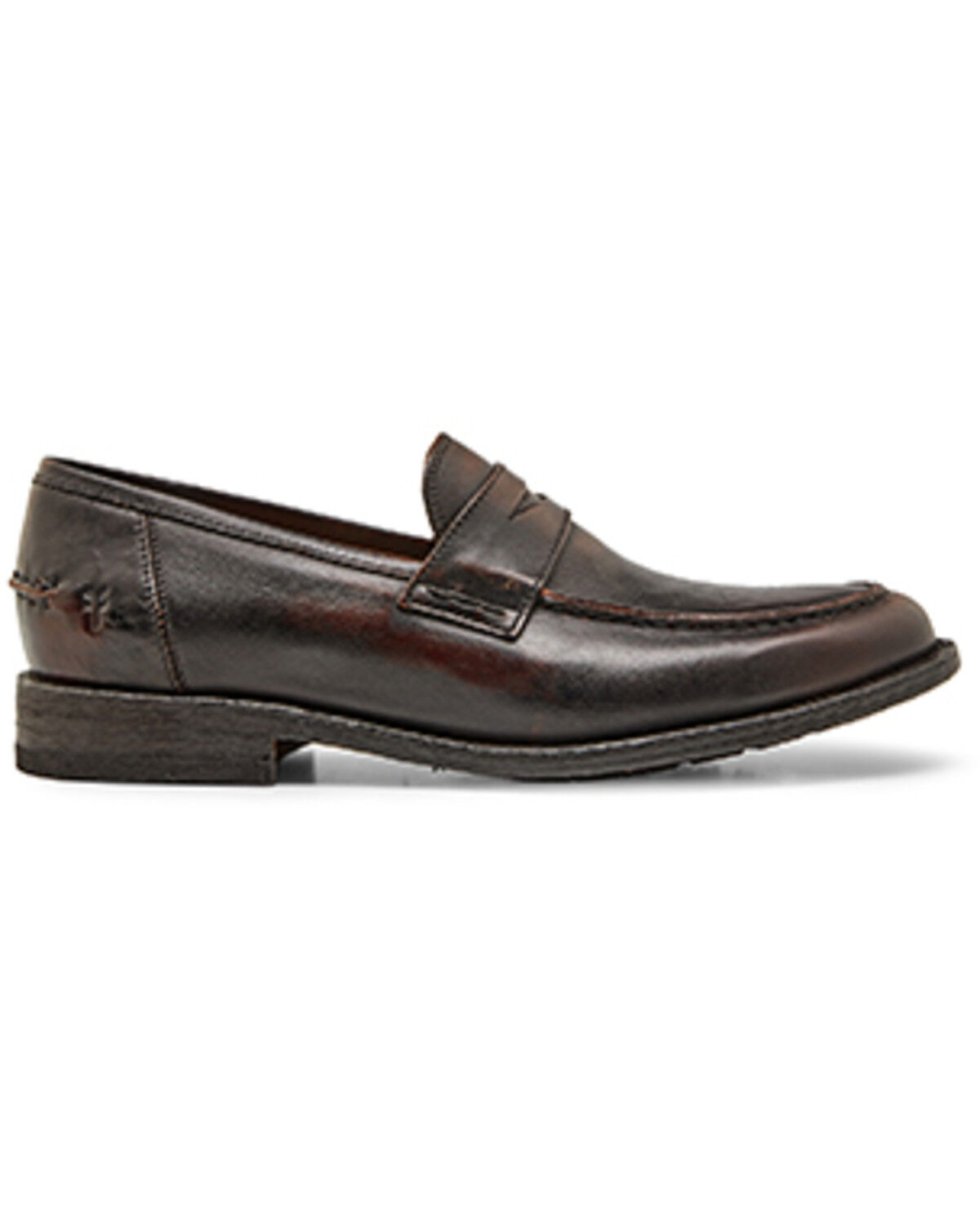 Image #2 - Frye Men's Tyler Penny Loafers, Black, hi-res