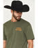 Image #3 - Seager Men's America's Choice Short Sleeve Graphic T-Shirt, Green, hi-res