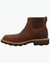 Image #3 - Twisted X Men's 6" Chelsea UltraLite X&trade; Work Boots - Nano Composite Toe, Brown, hi-res