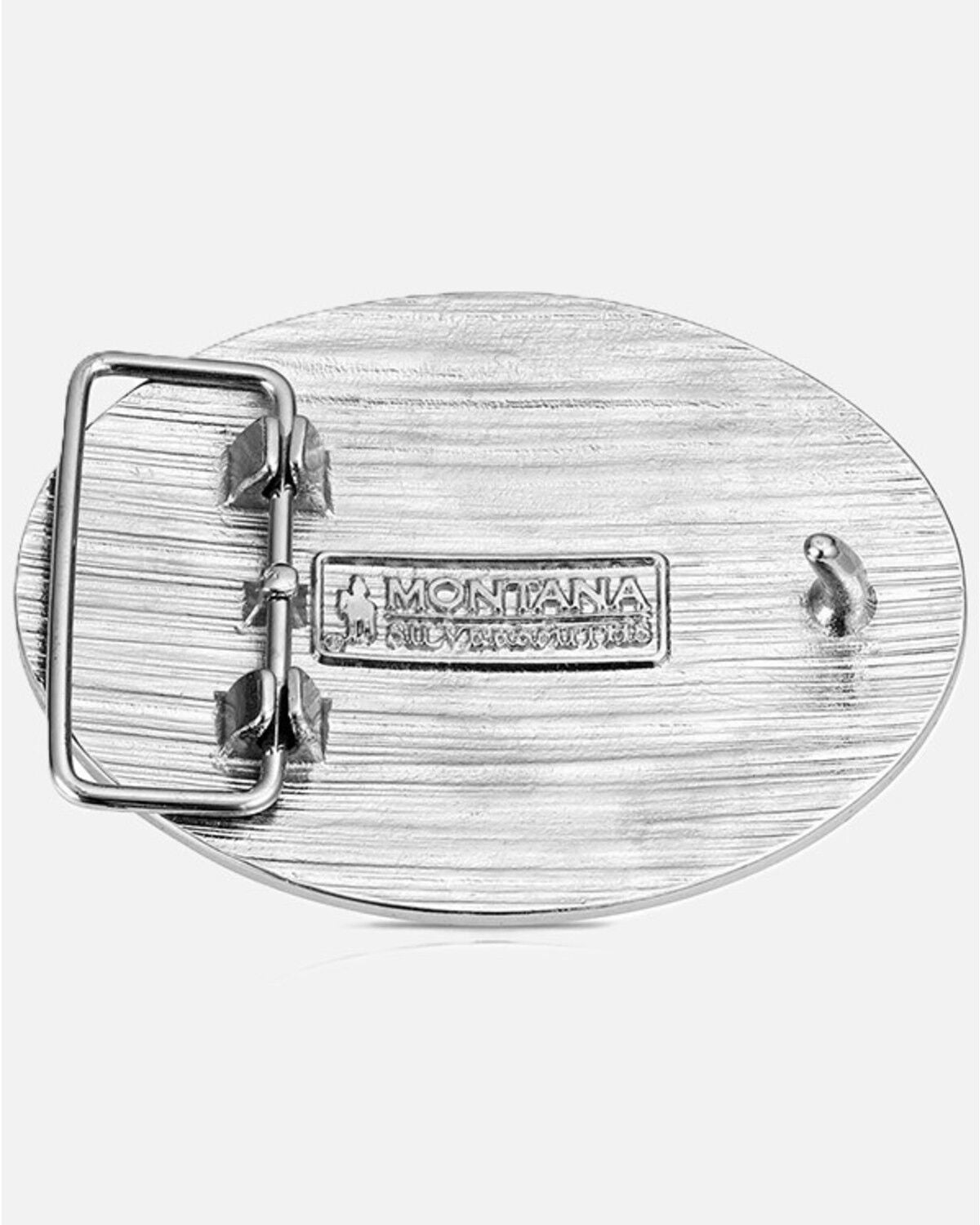 Image #2 - Montana Silversmiths Eagle 250 Years of Freedom Belt Buckle, Silver, hi-res