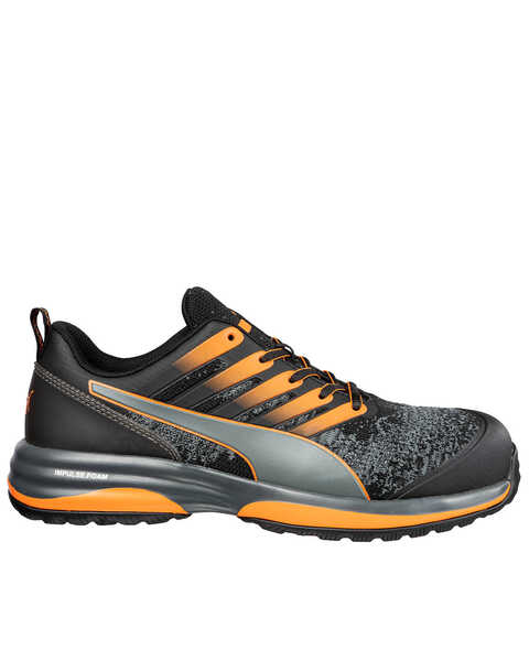 Puma Safety Men's Charge EH Work Shoes - Composite Toe, Orange, hi-res