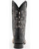 Ferrini Men's Caiman Croc Print Western Boots - Broad Square Toe, Black, hi-res
