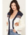 Image #2 - Idyllwind Women's Hayden Horse Icon Cardigan, Khaki, hi-res