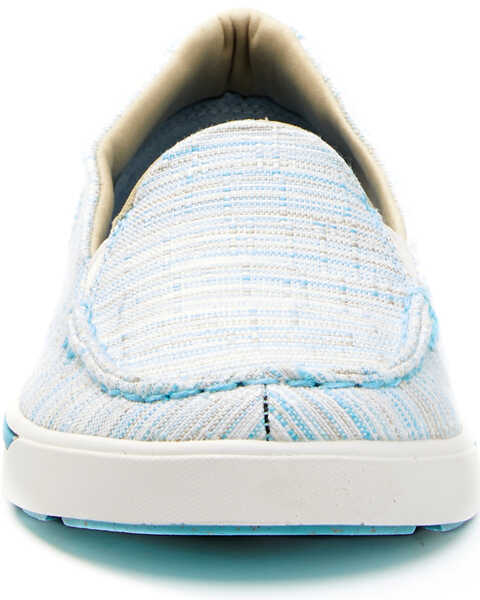 Image #3 - Wrangler Footwear Retro Women's Casual Shoes - Moc Toe, Blue, hi-res
