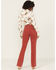 Image #3 - Wrangler Retro Women's High Rise Bailey Bootcut Denim Jeans, Red, hi-res