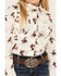 Image #3 - Wrangler Girls' Rodeo Long Sleeve Snap Western Shirt, White, hi-res