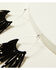 Idyllwind Women's Black & Love Drop Fringe Earrings, Black, hi-res