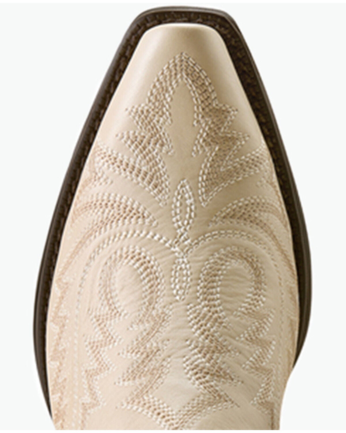 Image #4 - Ariat Women's Round Up Collins Performance Western Boots - Snip Toe, Beige, hi-res