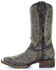 Image #3 - Corral Girls' Goldie Winged Western Boots - Square Toe, Black, hi-res