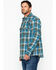 Image #4 - Cody James Men's Buckhorn Bonded Flannel Long Sleeve Western Shirt Jacket , , hi-res