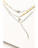 Image #1 - Shyanne Women's Silver Lariat & Beaded Pendant Necklace, Silver, hi-res