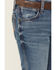 Image #4 - Wrangler Retro Little Boys' Medium Wash Slim Bootcut Stretch Denim Jeans, Medium Wash, hi-res