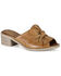 Image #1 - Diba True Women's Know How Leather Bow Sandals, Tan, hi-res