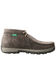 Image #2 - Twisted X Men's CellStretch Driving Shoes - Moc Toe, Grey, hi-res
