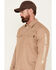 Image #2 - Cody James Men's FR Printed Logo Long Sleeve Midweight Pearl Snap Work Shirt , Rust Copper, hi-res