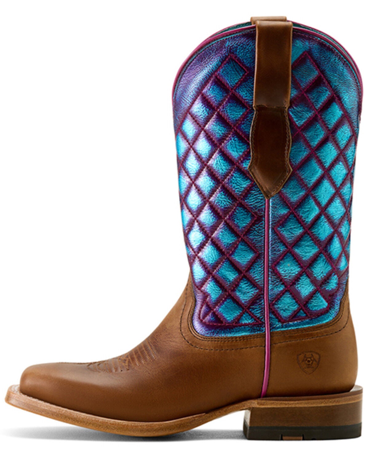 Image #2 - Ariat Women's Frontier Wittman Western Boots - Broad Square Toe, Multi, hi-res