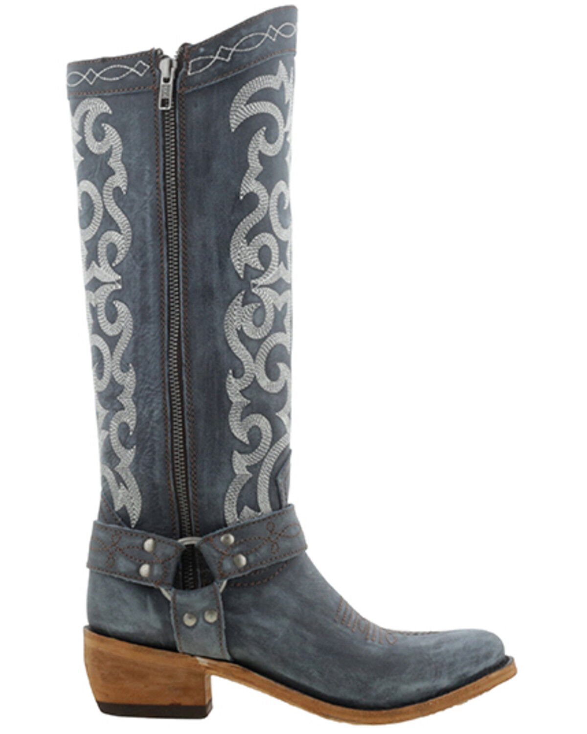 Image #2 - Liberty Black Women's Taylor Fashion Boots - Round Toe, Blue, hi-res