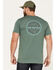 Brixton Men's Crest II Logo Graphic T-Shirt , Green, hi-res