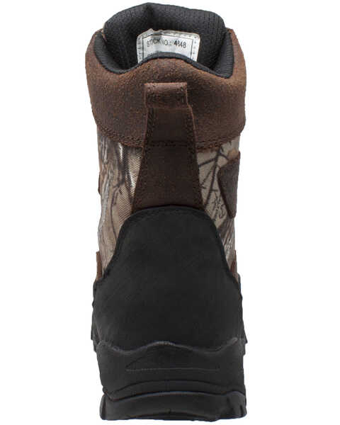 Ad Tec Boys' Waterproof Hunting Boots - Round Toe, Dark Brown, hi-res