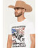 Image #2 - RANK 45&reg; Men's American Freedom Short Sleeve Graphic T-Shirt, White, hi-res
