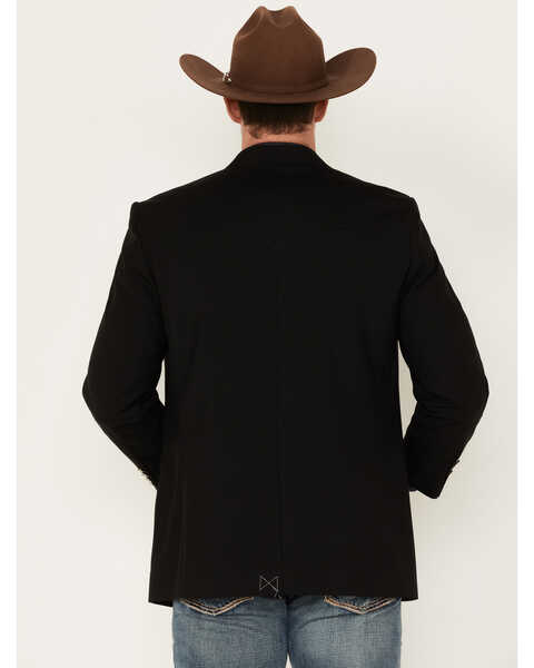 Image #4 - Warren Sewell Men's Western Sportcoat - Big, Black, hi-res