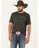Ariat Men's Camo Ring Short Sleeve Graphic T-Shirt , Charcoal, hi-res