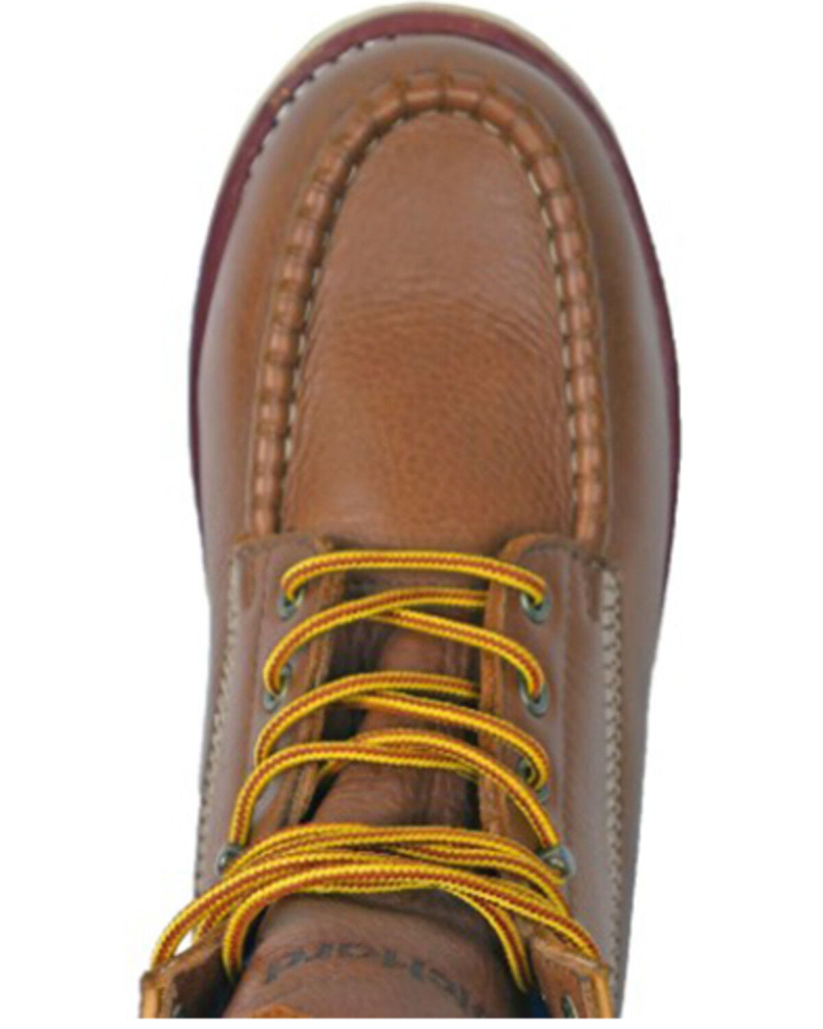 Image #6 - Die Hard Men's Malibu 6" Lace-Up Wedge Work Boots - Composite Toe, Rust Copper, hi-res