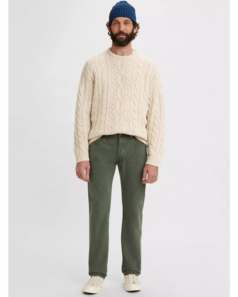 Levi's Men's Thyme Green Boyfriend Stretch Jeans, Green, hi-res