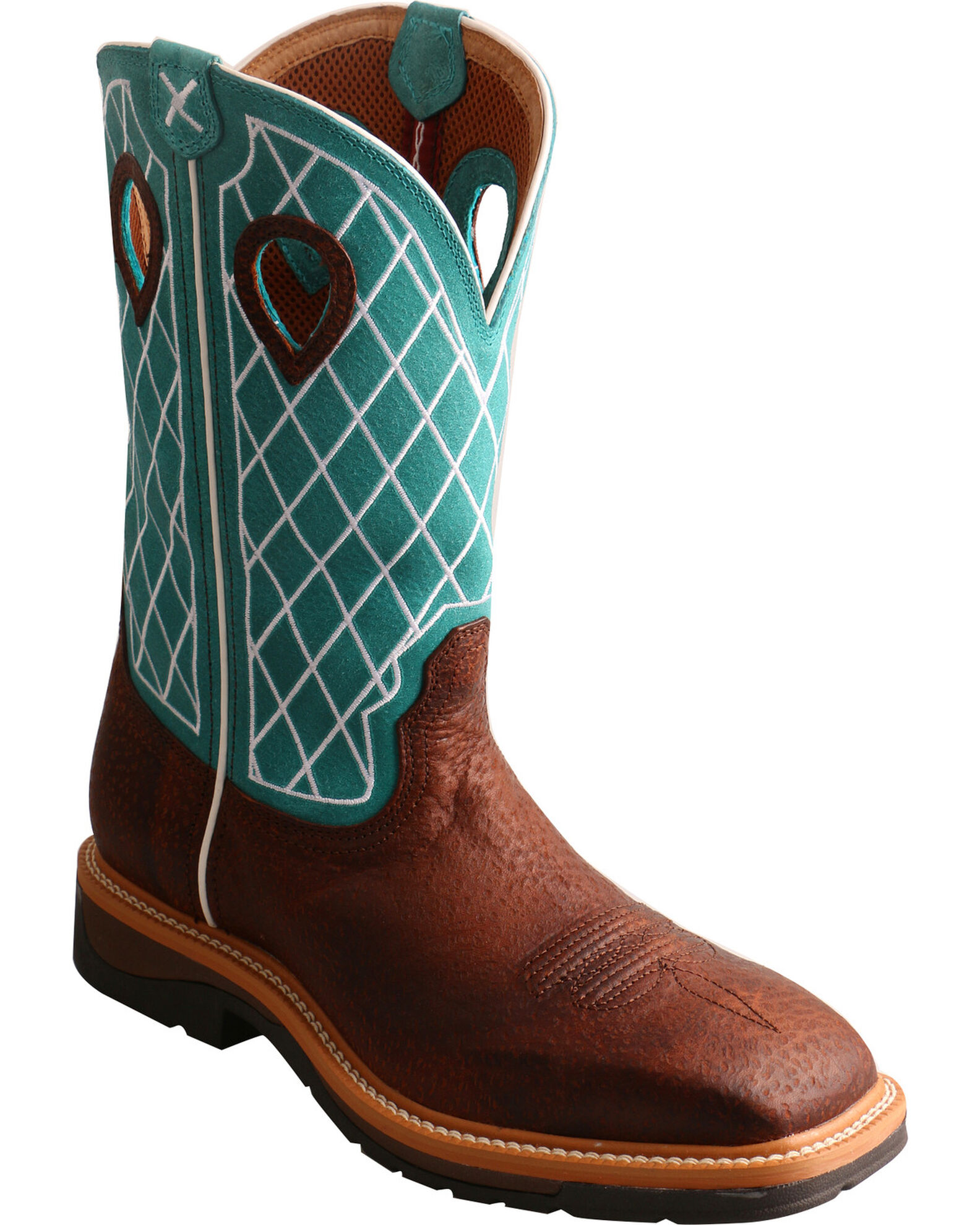 Twisted x black lite cowboy work boots hot sale