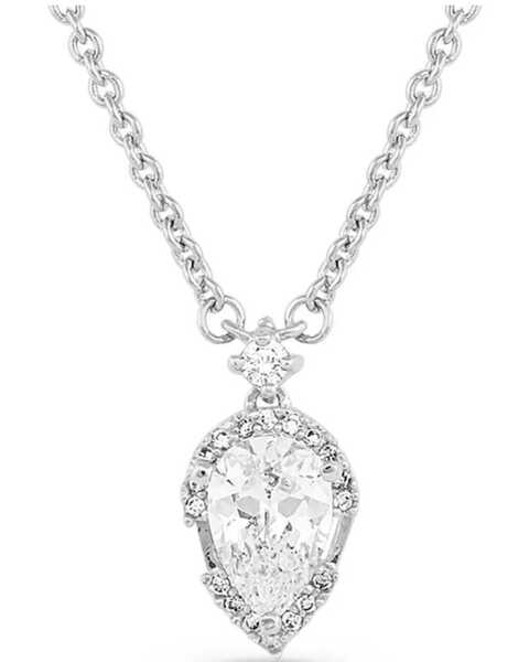 Montana Silversmiths Women's Poised Perfection Necklace, Silver, hi-res
