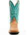Image #4 - Justin Women's Shay Distressed Performance Western Boots - Broad Square Toe , Cognac, hi-res