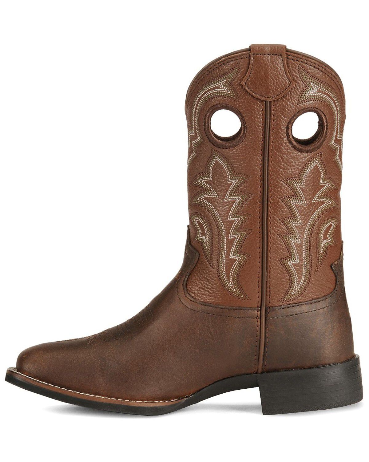 small square toe cowboy boots