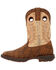 Durango Men's Rebel Performance Western Boots - Broad Square Toe , Tan, hi-res