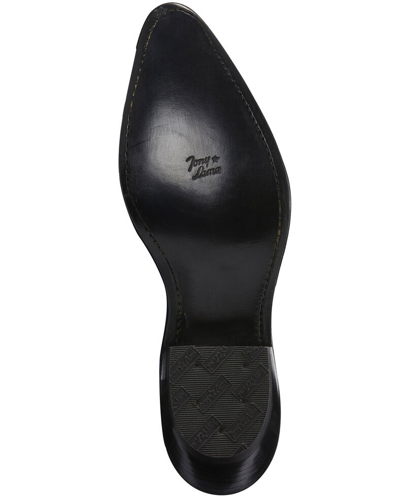 Tony Lama Women's Emilia Western Boots - Pointed Toe, Blue, hi-res