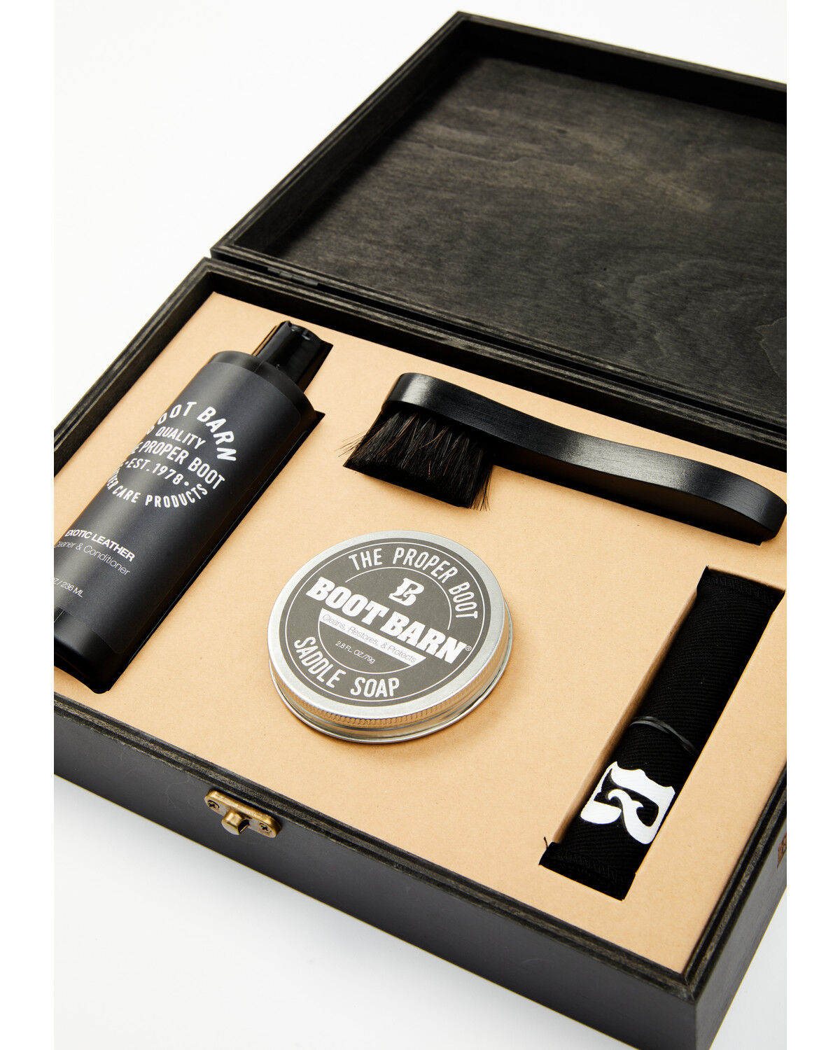 Image #2 - Boot Barn Proper Exotic Boot Care Kit, Black, hi-res