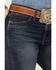 Image #2 - Wrangler Retro Women's Dark Wash High Rise Slim Stretch Bootcut Jeans, Dark Wash, hi-res