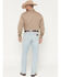 Image #3 - Wrangler Retro Men's Light Wash Relaxed Bootcut Stretch Denim Jeans, Light Wash, hi-res