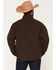 Image #4 - Ariat Men's Chest Logo Softshell Jacket - Big, Chocolate, hi-res