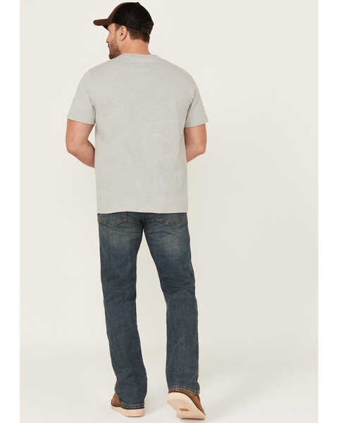 Image #3 - Hawx Men's Heritage Medium Wash Stretch Denim Jeans , Medium Blue, hi-res