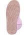 Image #6 - Cloud Nine Girls' Sheepskin Pom Pom Boots - Round Toe , Pink, hi-res