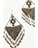 Image #2 - Idyllwind Women's Beaded Bianco Earrings, White, hi-res