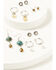 Image #1 - Shyanne Women's Gemma Earring Set - 6 Piece, Silver, hi-res