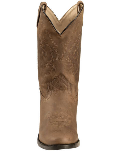 Cody James Boys' Western Boots - Round Toe, Brown, hi-res