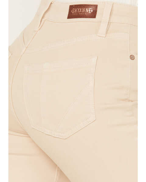 Image #4 - Shyanne Women's High Rise Stretch Flare Jeans, Taupe, hi-res