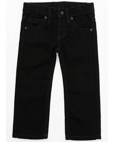 Image #1 - Cody James Toddler Boys' Night Rider Wash Slim Straight Jeans , Black, hi-res