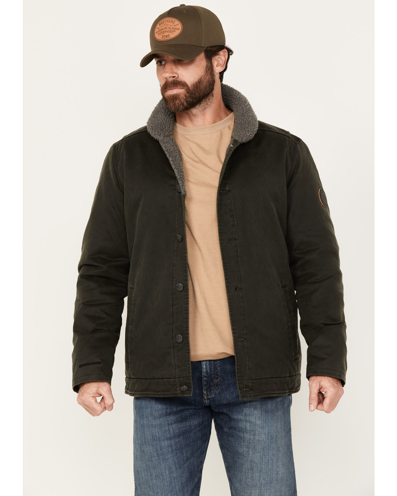 Sherpa down jacket cheap