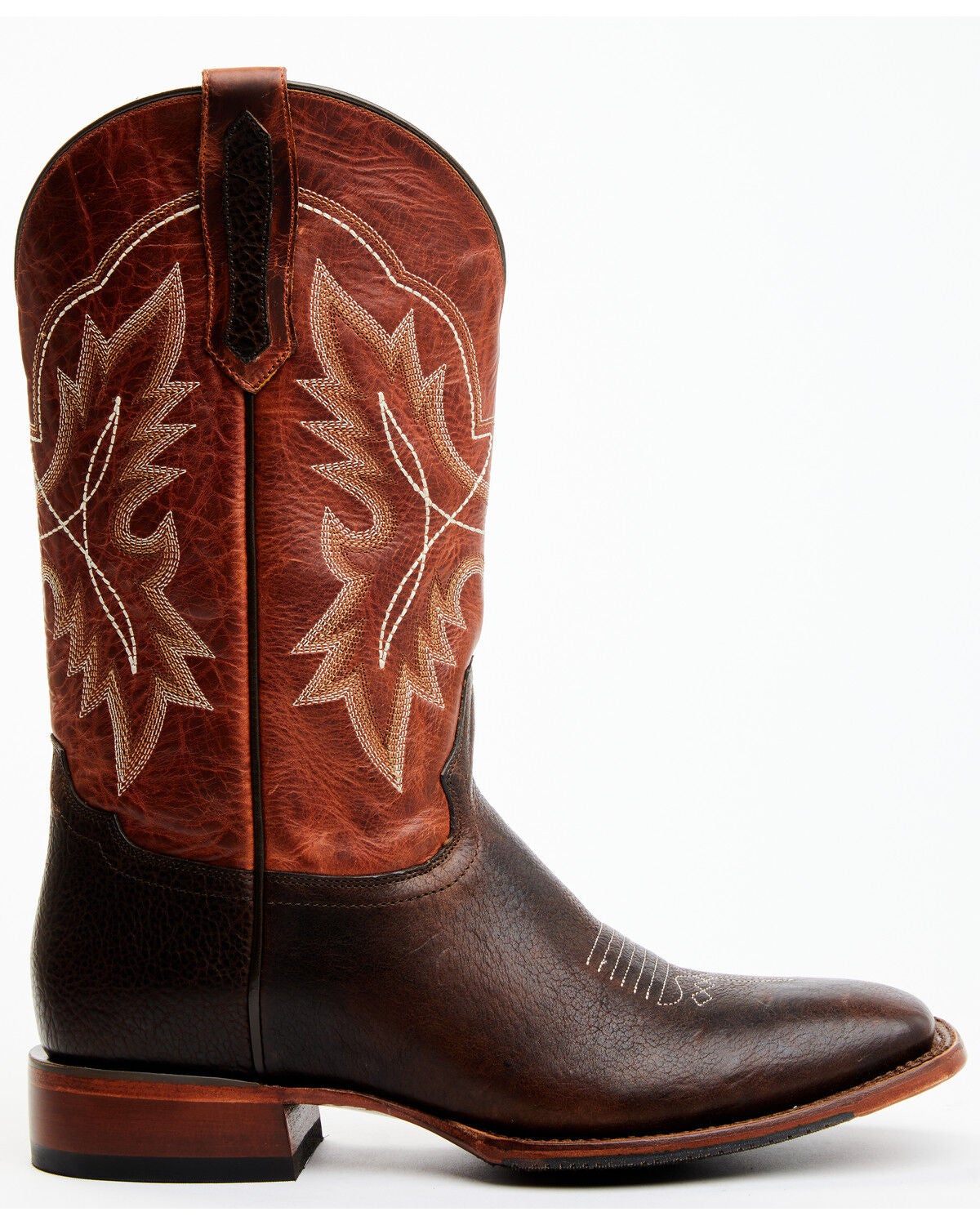 Image #2 - Cody James Men's Cody Blue Performance Leather Western Boots - Broad Square Toe, , hi-res
