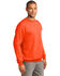 Image #3 - Port & Company Men's Safety 2X Essential Fleece Crew Work Pullover - Tall, Orange, hi-res