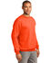 Image #3 - Port & Company Men's Safety 2X Essential Fleece Crew Work Pullover - Tall , Orange, hi-res