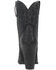 Image #5 - Dingo Women's Neon Moon Rhinestone Booties - Round Toe, Black, hi-res
